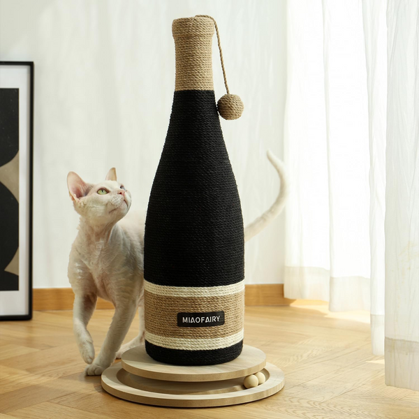 Modern Cat Climbing Frame with Scratching Post & Anti-Slip Base - Multi-Level Pet Furniture